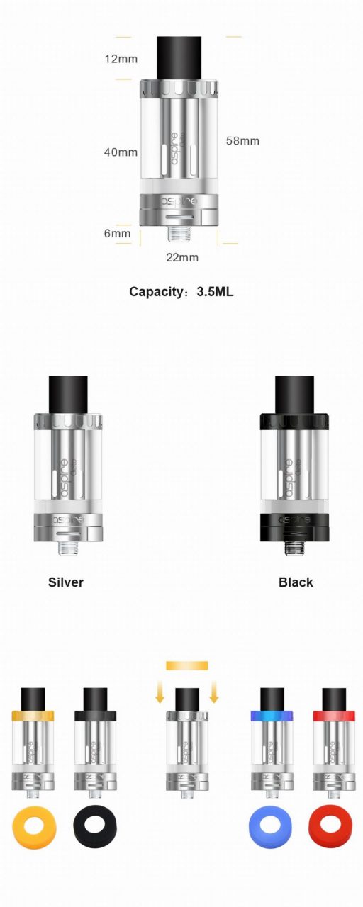 Aspirar tanque sub ohm