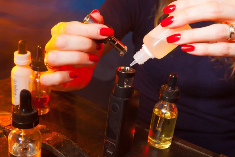 Quais líquidos posso usar no vape?